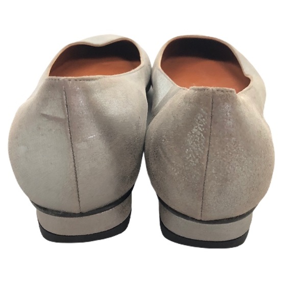 Aquatalia Perla Metallic Flat Size 8 - Picture 2 of 8